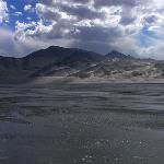 新疆卡拉库里湖及路上车拍图片 自然风光 风景图片