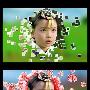 Photoshop制作人物头像的散框效果(1)