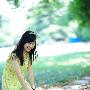 Photoshop给初夏外景美女加上清爽的阳光色