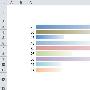 Excel怎么用颜色标识数字？