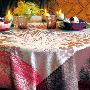 萧瑟季节 六种花饰装点家居餐桌(组图)