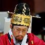 复古：穿着韩服打电脑 (组图)