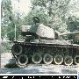 抗美援朝时在朝鲜战场缴获的美国M-46中型坦克