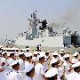 中国海军第三批护航编队进入马六甲海峡(图)
