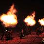 图文：南京军区部队迫击炮野外夜间实弹射击