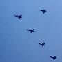 60国庆阅兵演练：北京上空的歼10六机编队！