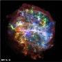 超新星残留形状揭示恒星爆炸模式(图)