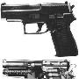 Sig-绍尔p225(p6)式9mm手枪