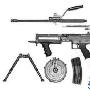 Ultimax 100轻机枪 型号/结构