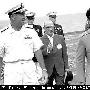 蒋介石晚年巡视美国航母（图集）