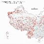 中国地震震中分布图--台湾好可怜！
