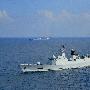 震撼:中国远征舰队新主炮终于开火恐吓索马里海盗!