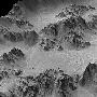 火星阶状陨坑壁壮观美丽 酷似地球雪山(图)
