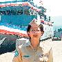 台海军第二位女性舰长林美菁掌“鄱江号”[图]