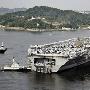 美军方：美航母21日至25访问韩国釜山港[图]