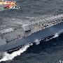 韩国舰艇出海迎美航母.中国054A出动附近看护