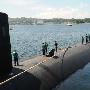 吓唬谁？美最先进攻击核潜艇首次在日本停靠图(4)