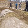 中学生发现两座明代古墓 墓顶留下盗墓贼盗洞