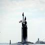 美加利福尼亚州号核潜艇出海进行武器验收试验