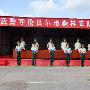 武警呼伦贝尔市森林支队新型越野运兵客车驰骋护林防火一线