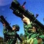 中国陆军士兵练习操作便携式防空导弹