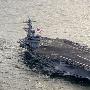 美国海军CVN-77布什号航母完成作战部署返回母港