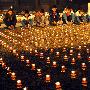 烛光祭奠南京大屠杀30万遇难同胞