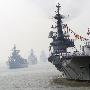 印度航母等80多艘战舰参加盛大海上阅兵式