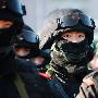 甘肃武警冒零下14摄氏度严寒开展比武竞赛