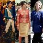 女政客着装风格各不同 泰国总理最爱名族风