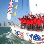 环球帆船赛赛船抵达青岛