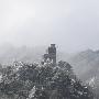 金寨县天堂寨瀑布群景区出现大面积雾淞奇观
