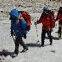 新疆啤酒珠峰登山队--攀登队员结束高山训练[组图]