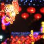 天津古文化街举行元宵节灯会 万盏彩灯点亮夜空