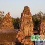 低碳蜜月 落日情侣  柬埔寨