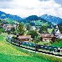 瑞士黄金列车  尽览湖光山色