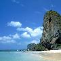 泰国甲米岛：海天一色 攀岩胜地