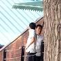 夏雨密会刘伟强索新片 撇娇妻独自玩滑板