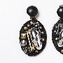 miumiu布艺首饰大玩拼接punk风
