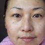 真人示范混血美女彩妆打造术