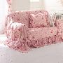 浪漫粉色布艺家纺 装扮可爱女生卧室