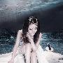 超唯美的婚纱照图片：深海月光公主
