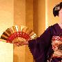 日本艺妓展示和服华美之韵