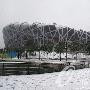 [组图]秋末冬初第一场雪扮靓北京奥林匹克公园