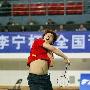 李永波爱子李根青羽赛男双摘金身材臃肿球技了得