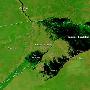美国宇航局卫星捕捉非洲第四大河流洪水泛滥