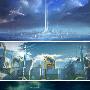 15座未来派水上城市设计：石油钻塔上重建伦敦(4)