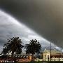 澳大利亚上空出现壮观卷轴云(图)