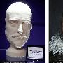 英首次展出莎士比亚和牛顿等名人的死亡面具