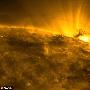 NASA最新拍摄壮观太阳龙卷风 时速达30万英里